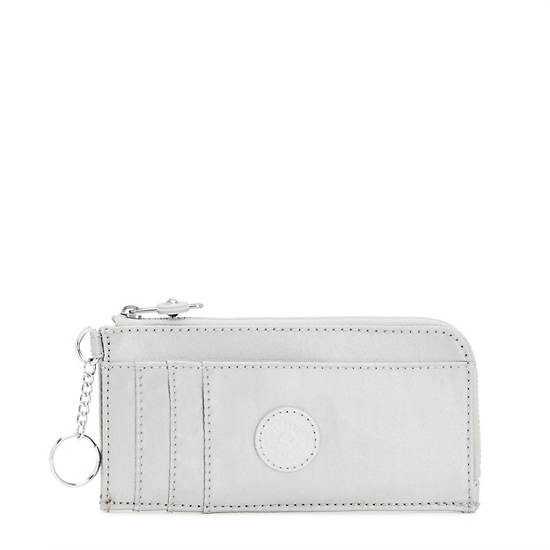 Kipling Dafni Metallic Wallet Cüzdan Gümüş | TR 1041VR